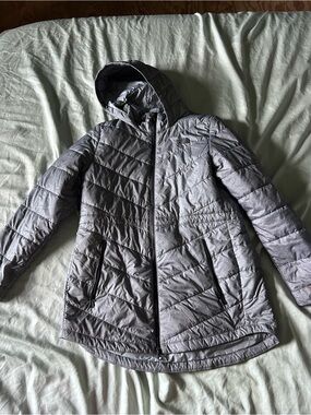 The North Face Light Gray Women's Hooded Jacket